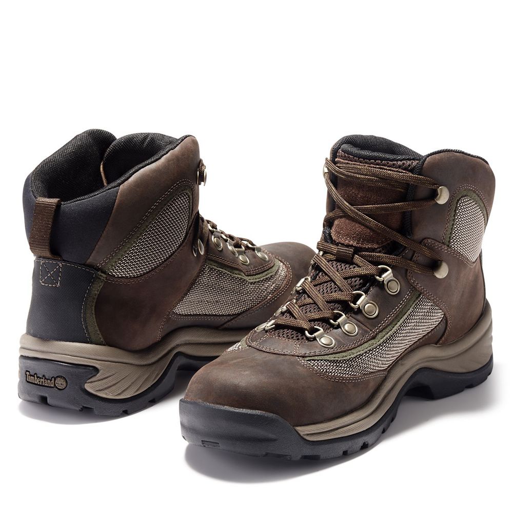 Bocanci De Drumeție Timberland Barbati Maro Inchis - Plymouth Trail Waterproof - Romania - XZMAIJ632